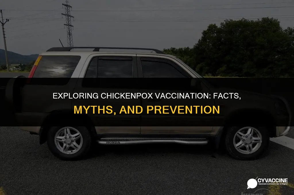 is there any vaccine for chickenpox