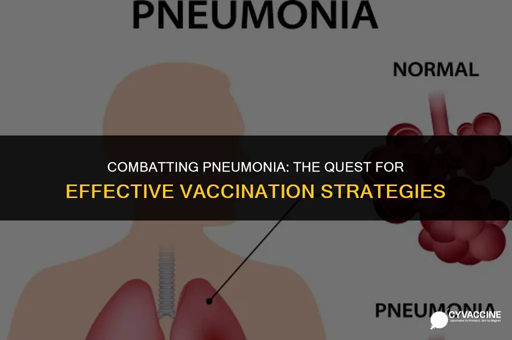 is there any vaccine for pneumonia