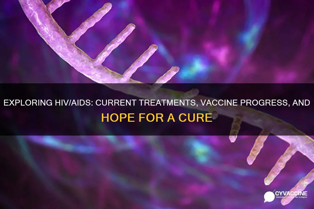 is there any vaccine or treatment for aids