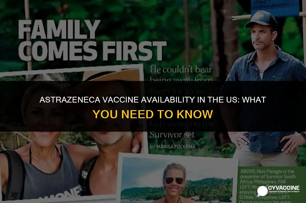 is there astrazeneca vaccine in us
