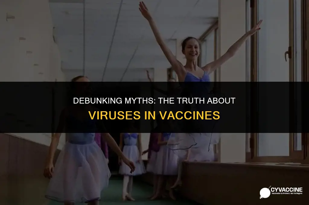 is there dead virus in vaccine