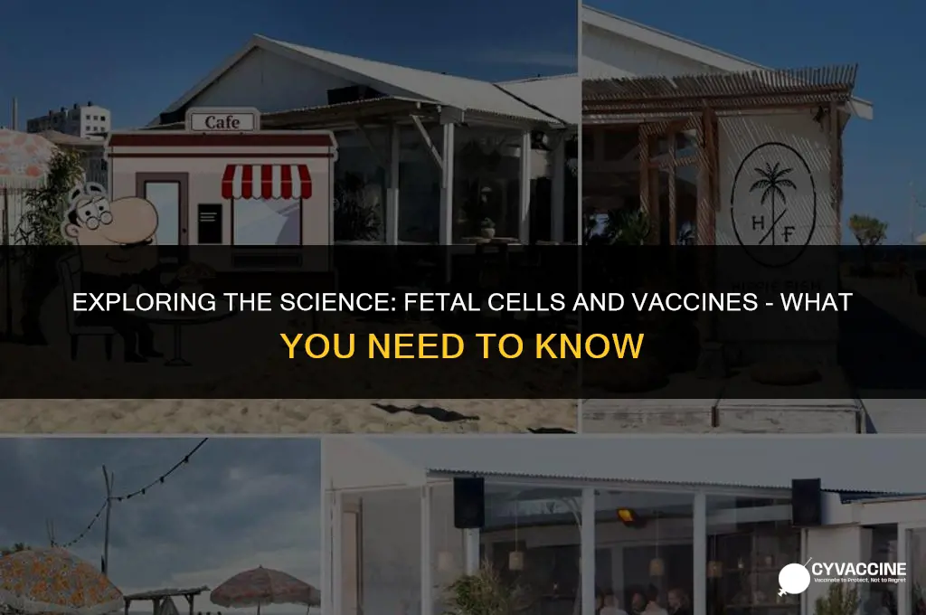 is there fetal cells in vaccine