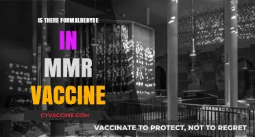 Unveiling the Truth: Formaldehyde in MMR Vaccines