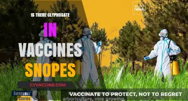 Debunking Myths: Glyphosate in Vaccines - What Does Science Say?