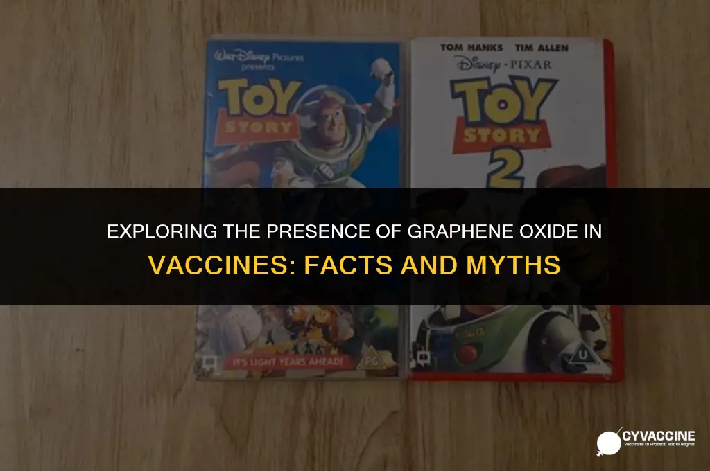 is there graphine oxide in vaccine