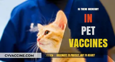 Unveiling the Truth: Mercury in Pet Vaccines - A Concern?