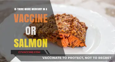 Mercury Levels Compared: Vaccines vs. Salmon - Which Contains More?