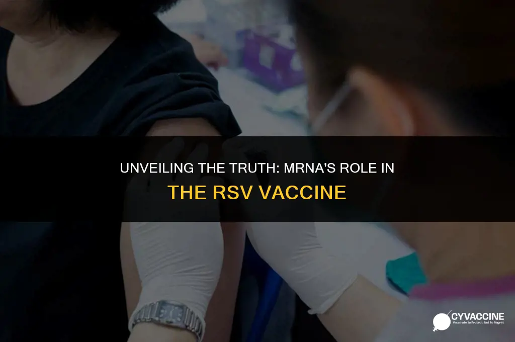 is there mrna in rsv vaccine