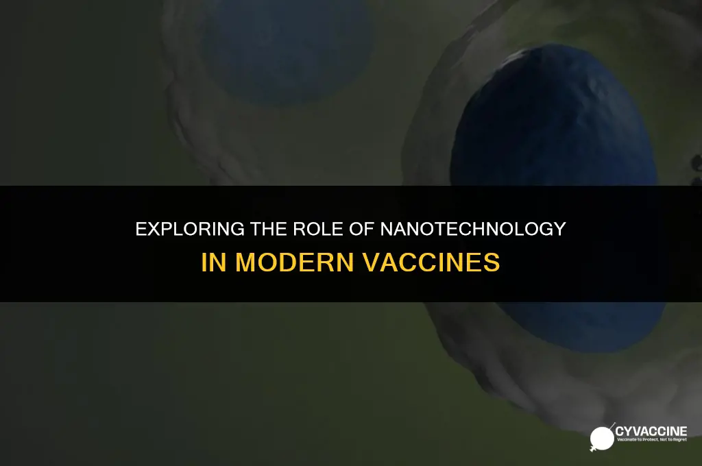 is there nanotechnology in the vaccine