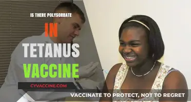 Exploring Vaccine Ingredients: Polysorbate in Tetanus Shots