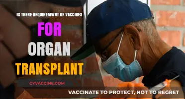 Organ Transplants and Vaccines: Are They a Necessary Combination?