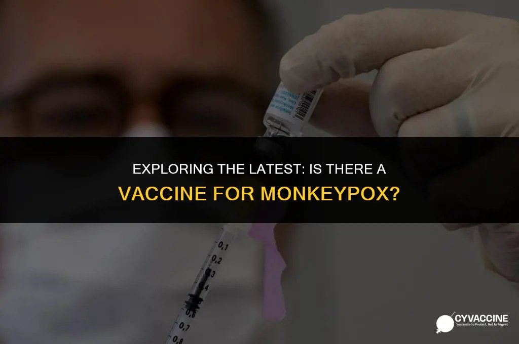 is there s vaccine for monkeypox