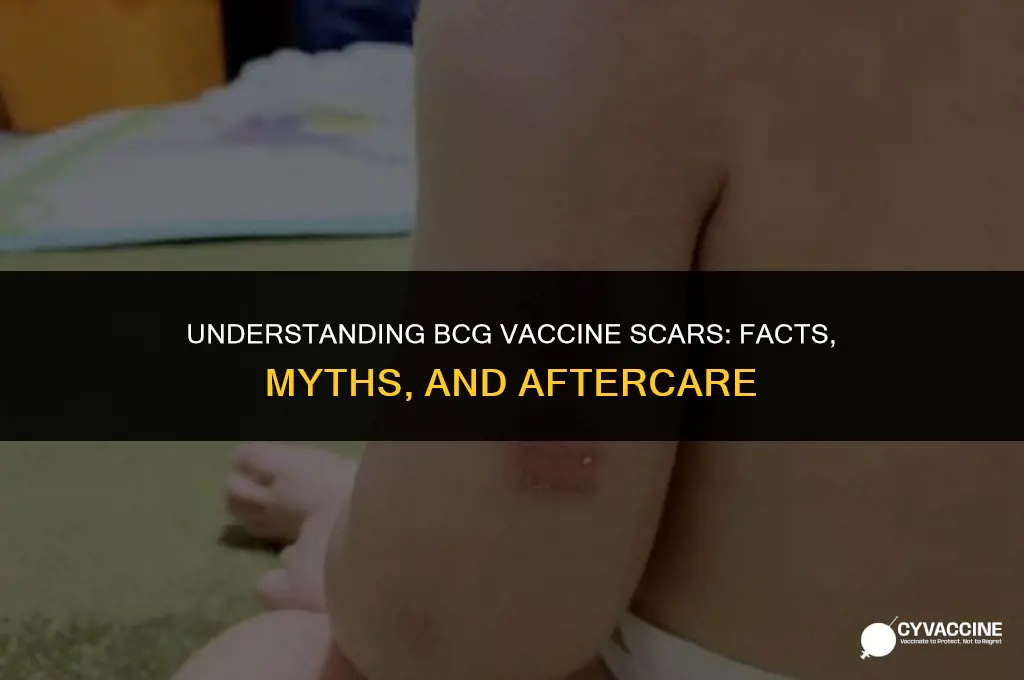 is there scar on bcg vaccine