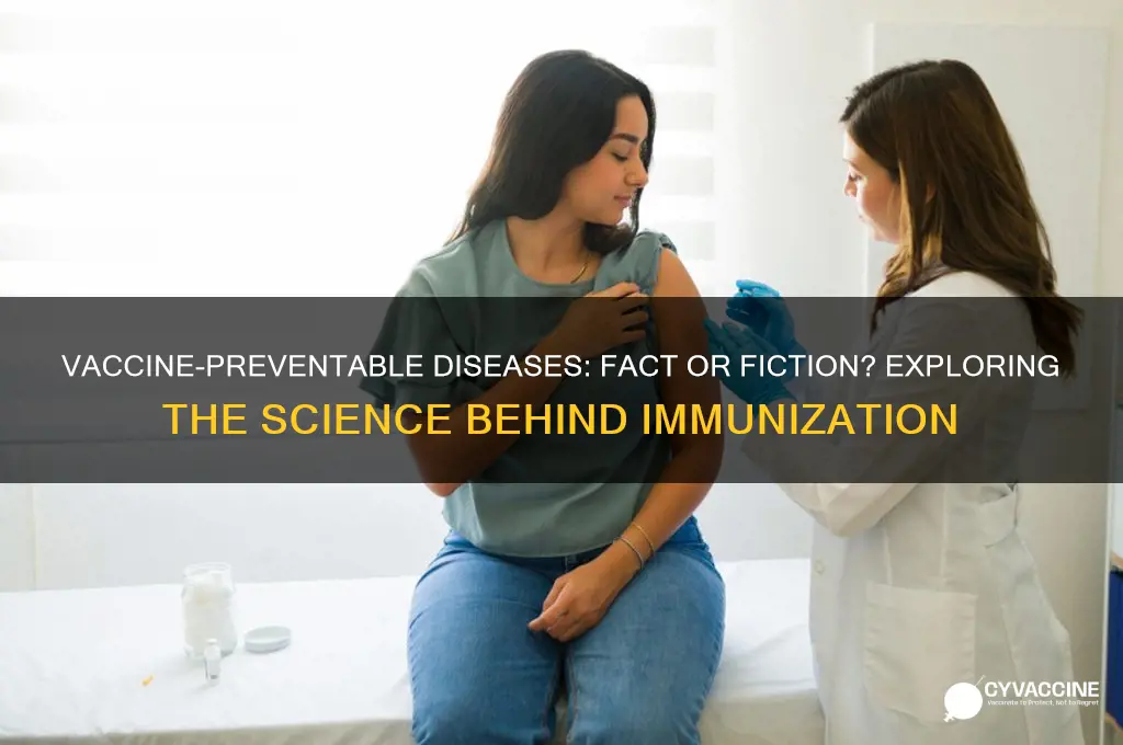 is there such a thing as vaccine preventable disease