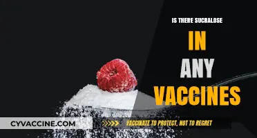 Unraveling the Sweetener Myth: Sucralose in Vaccines?