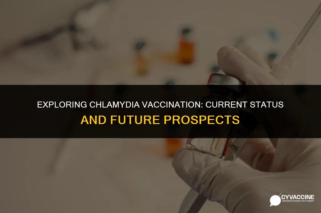 is there vaccination available for chlamydia