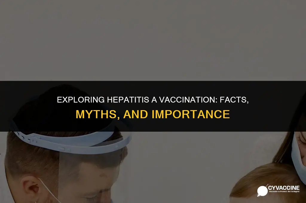 is there vaccination for hepatitis a