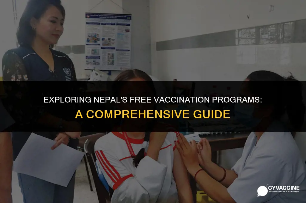 is there vaccination free in nepal