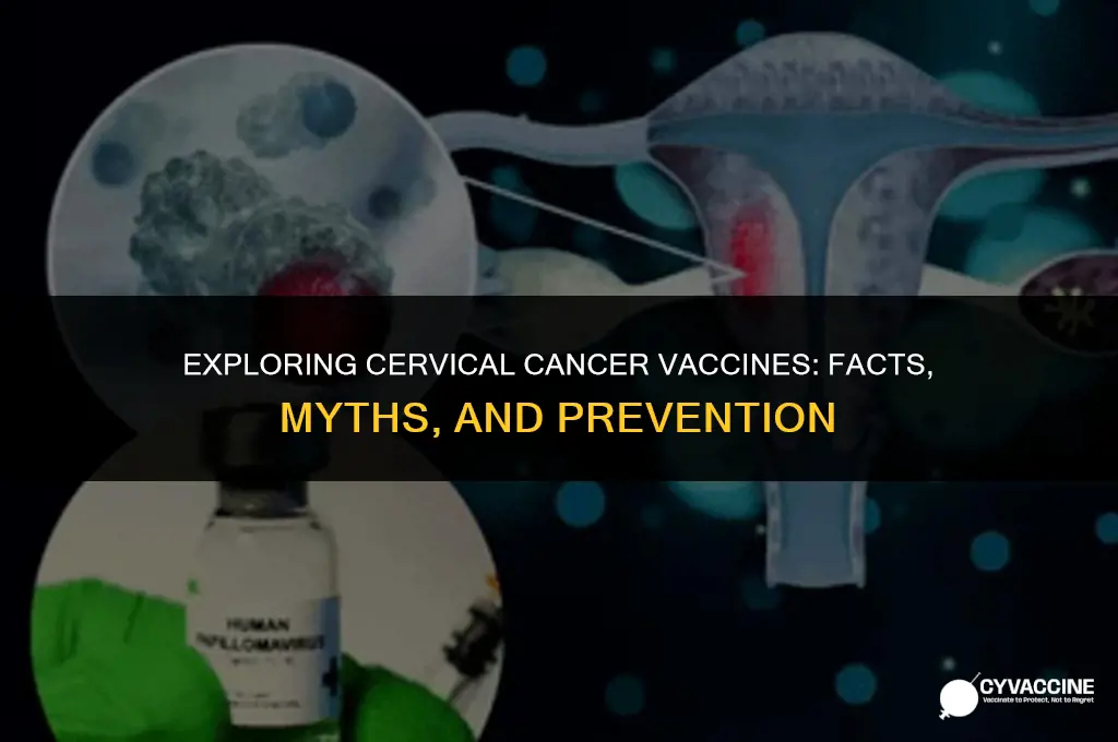 is there vaccine for cervical cancer