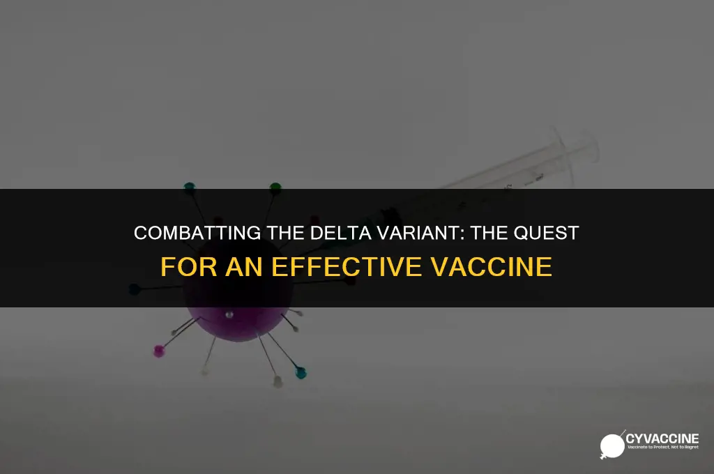 is there vaccine for delta variant