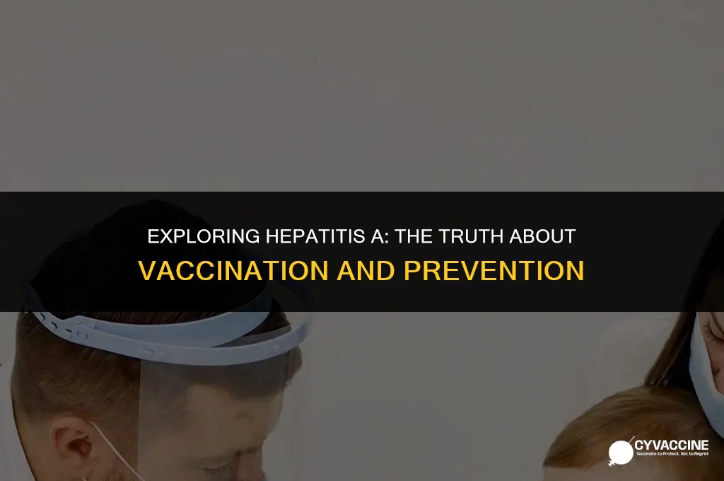 is there vaccine for hep a