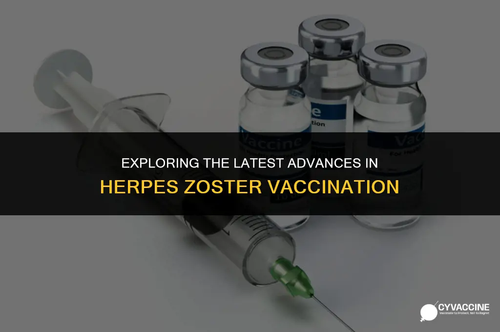 is there vaccine for herpes zoster