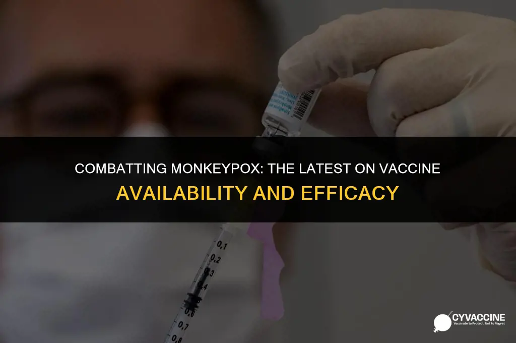 is thete a monkey pox vaccine