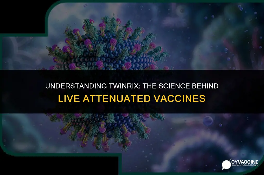 is twinrix a live attenuated vaccine