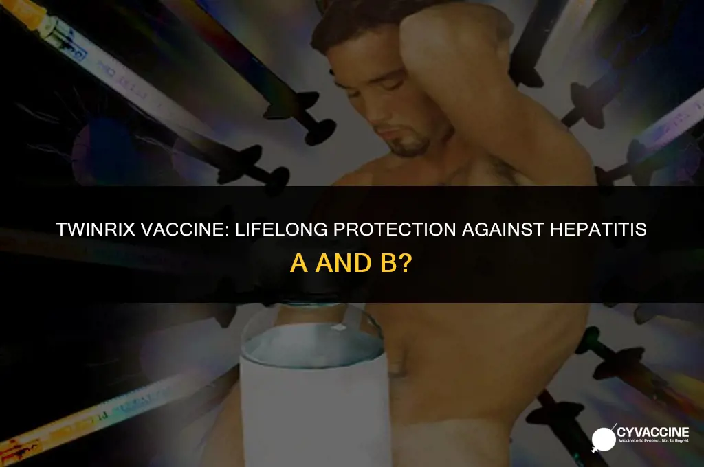 is twinrix vaccine good for life