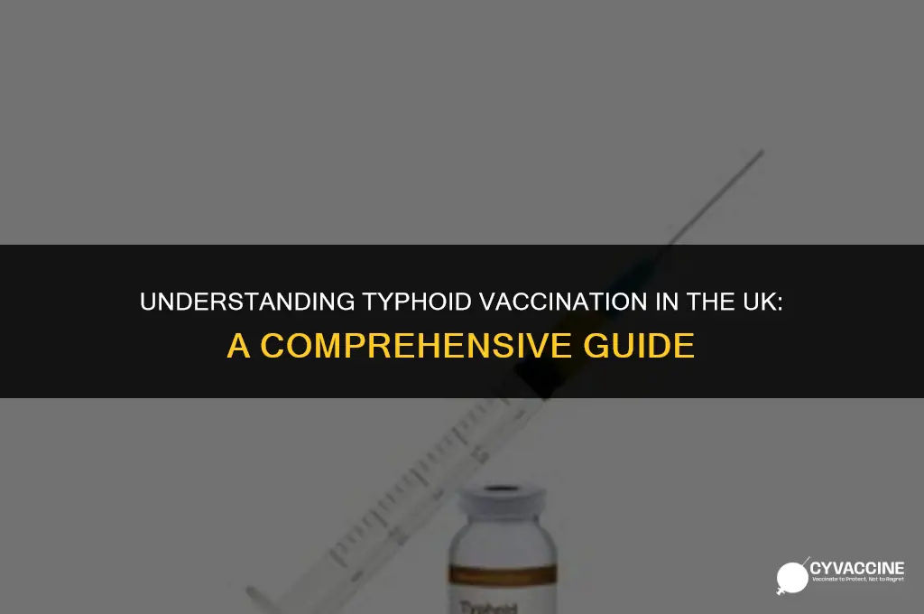 is typhoid a live vaccine uk