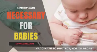 Protecting Your Baby: The Importance of Typhoid Vaccination