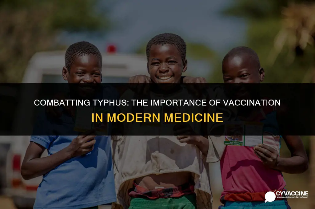 is typhus something we vaccinated against