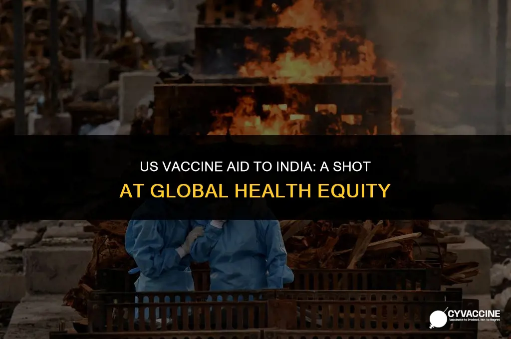 is us giving vaccines to india