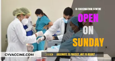 Sunday Shots: Are Vaccination Centers Open on Weekends?