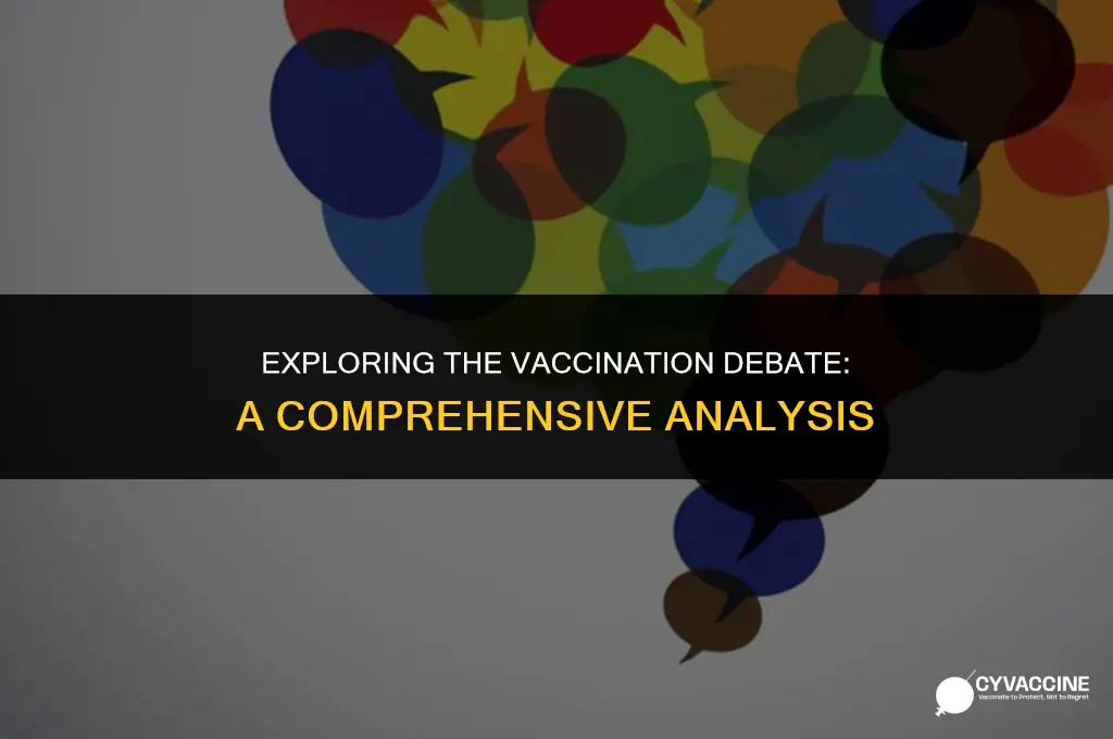 is vaccination good or bad articles