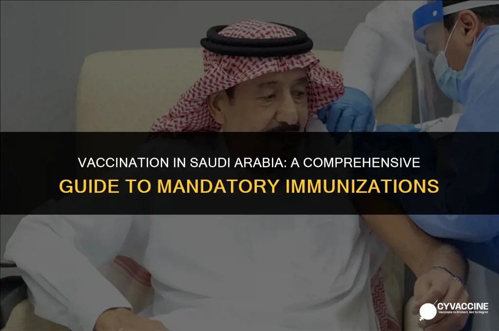 is vaccination mandatory in saudi arabia