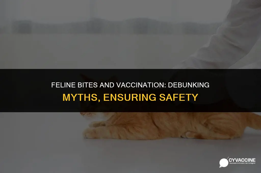 is vaccination necessary for cat bite