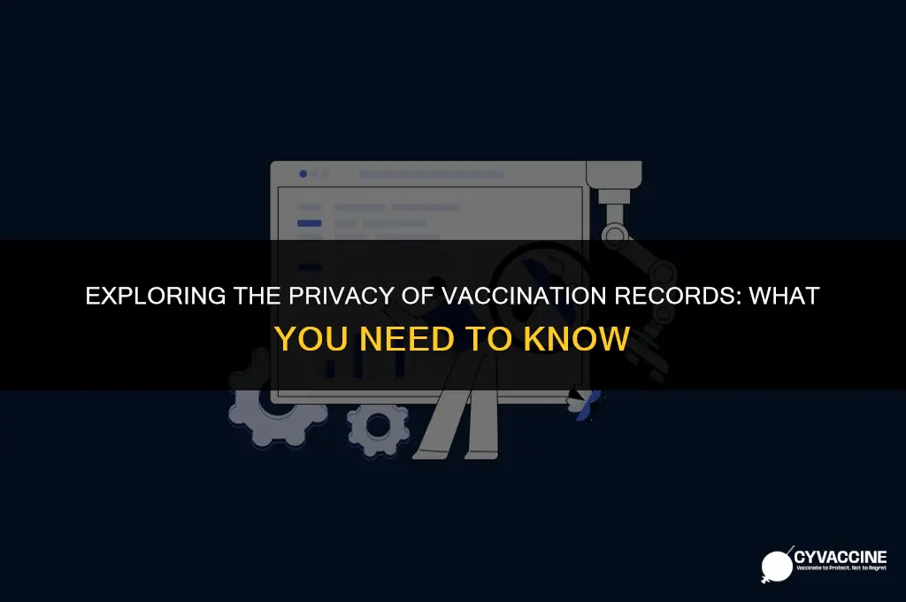 is vaccination status confidential medical information