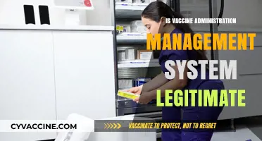 Exploring the Legitimacy of Vaccine Administration Management Systems