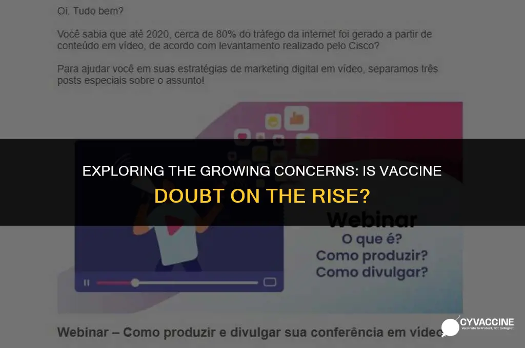 is vaccine doubt on the rise