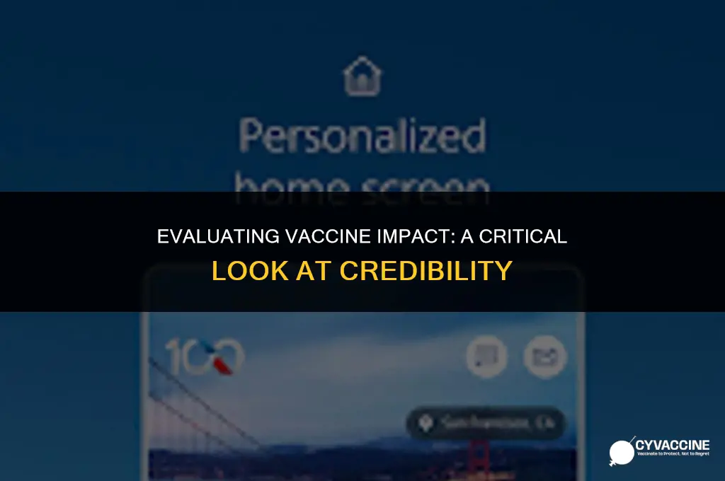 is vaccine impact a credible source