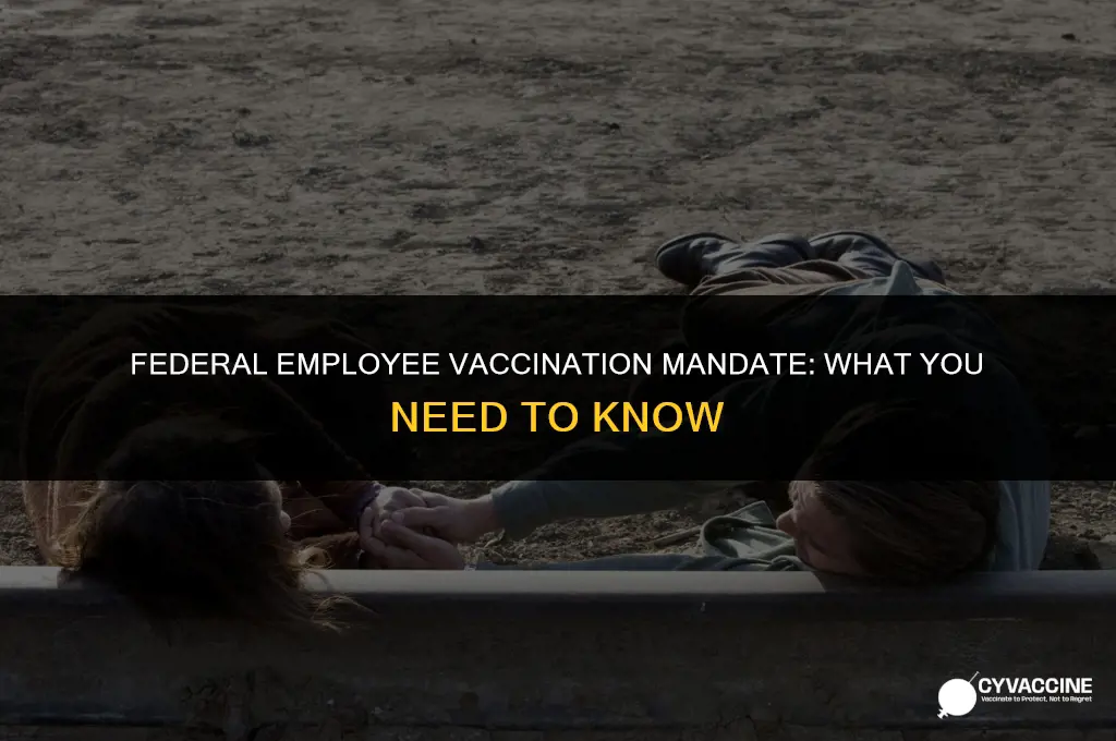 is vaccine mandatory for federal employees