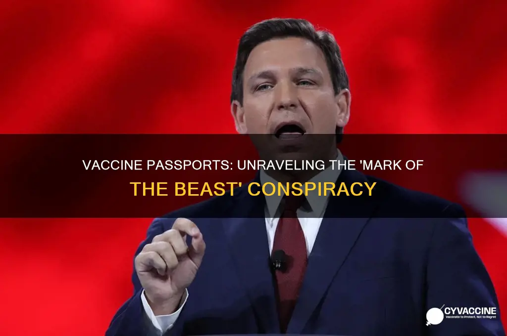is vaccine passport the mark of the beast