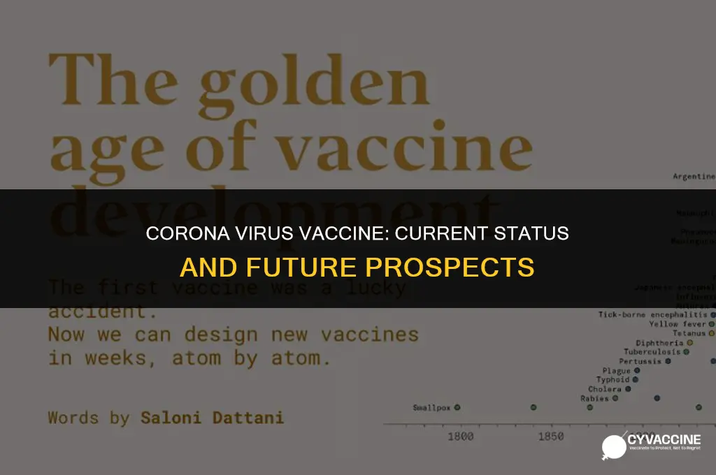 is vaccine ready for corona virus