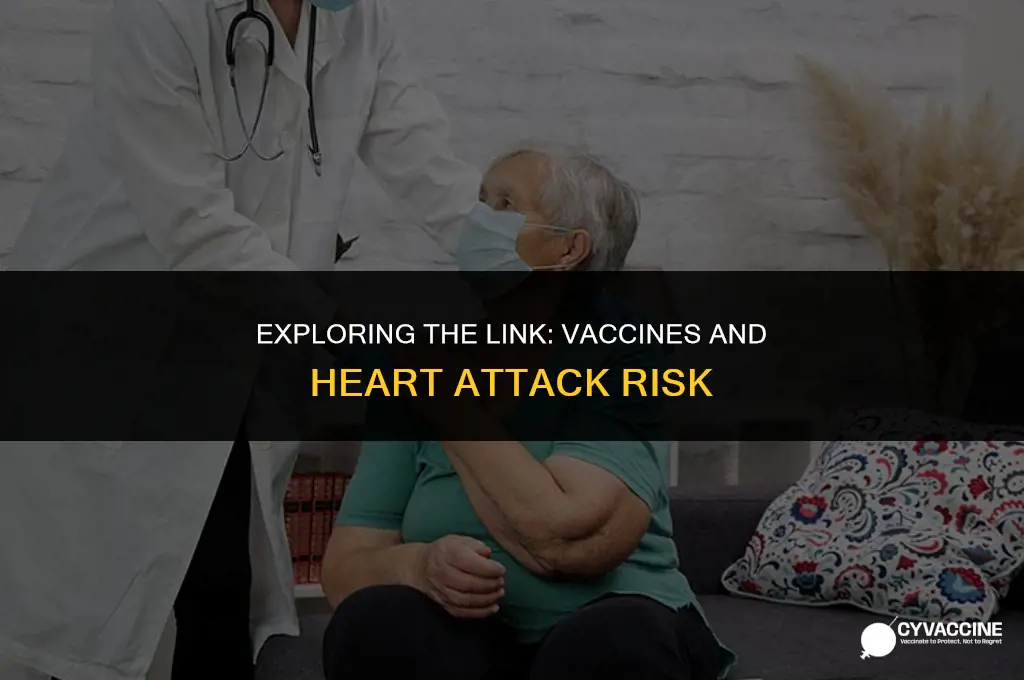 is vaccine responsible for heart attack