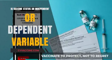 Vaccine Status: Independent or Dependent Variable in Health Research?