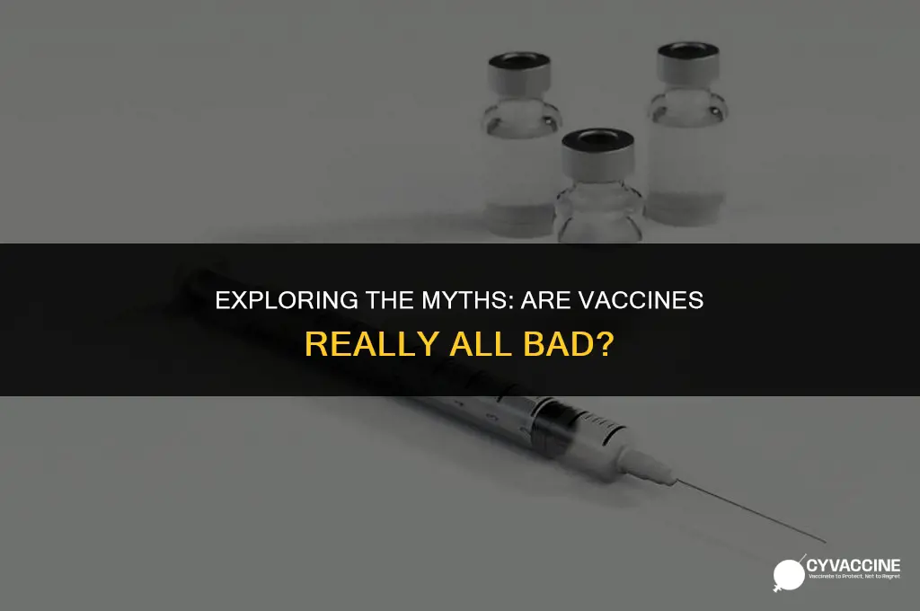is vaccines all at once bad