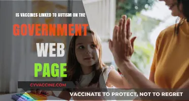 Vaccines and Autism: Debunking Myths on Government Health Pages