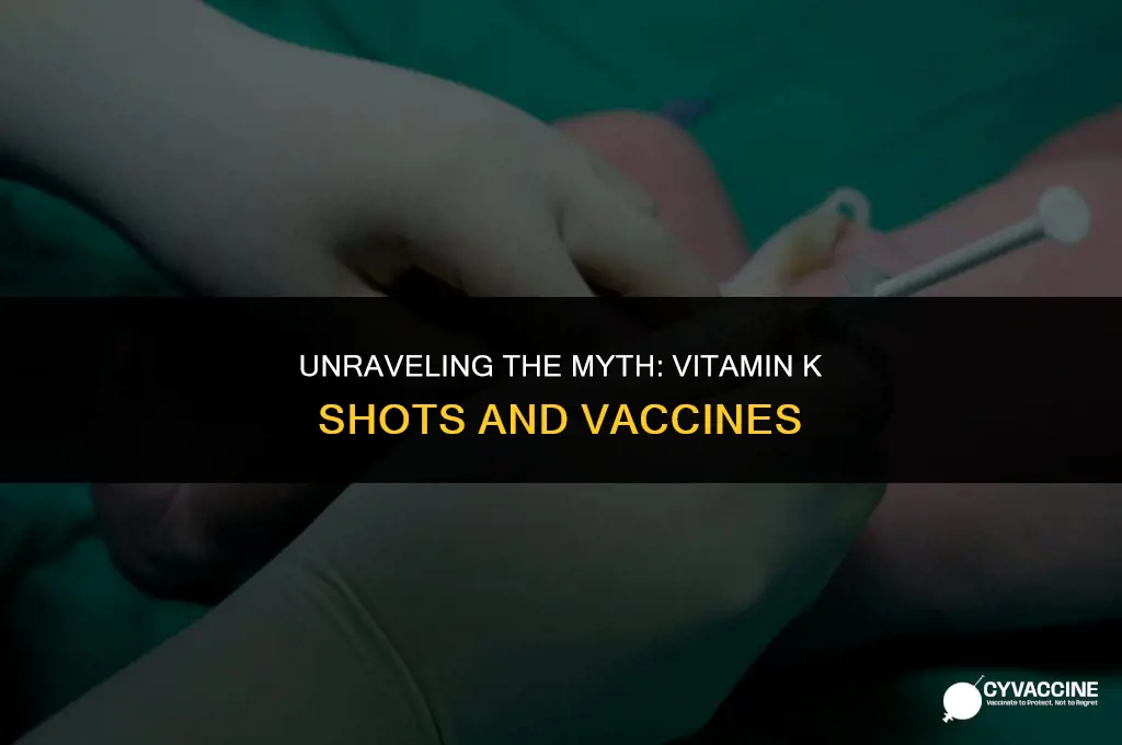 is vatamin k shot a vaccine