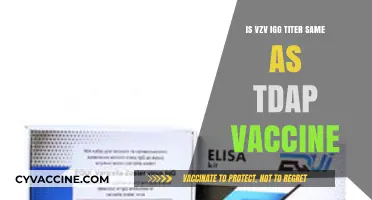 VZV IgG Titer vs. Tdap Vaccine: Understanding the Key Differences